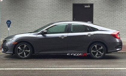 Honda Civic 2016 bản sedan lộ diện trước ngày ra mắt
